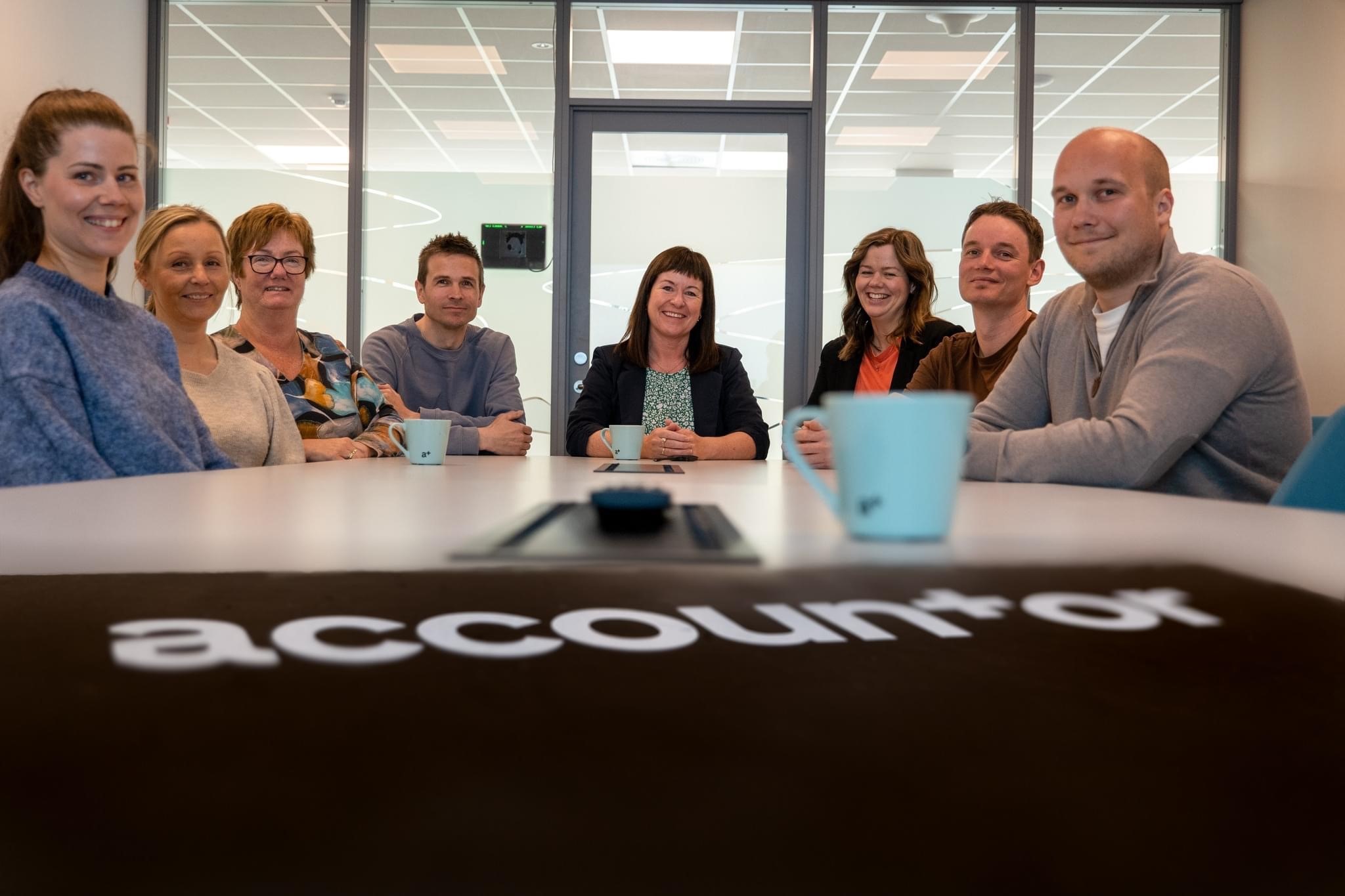 Ansatte ved avdeling mosjøen med Mariann i spissen