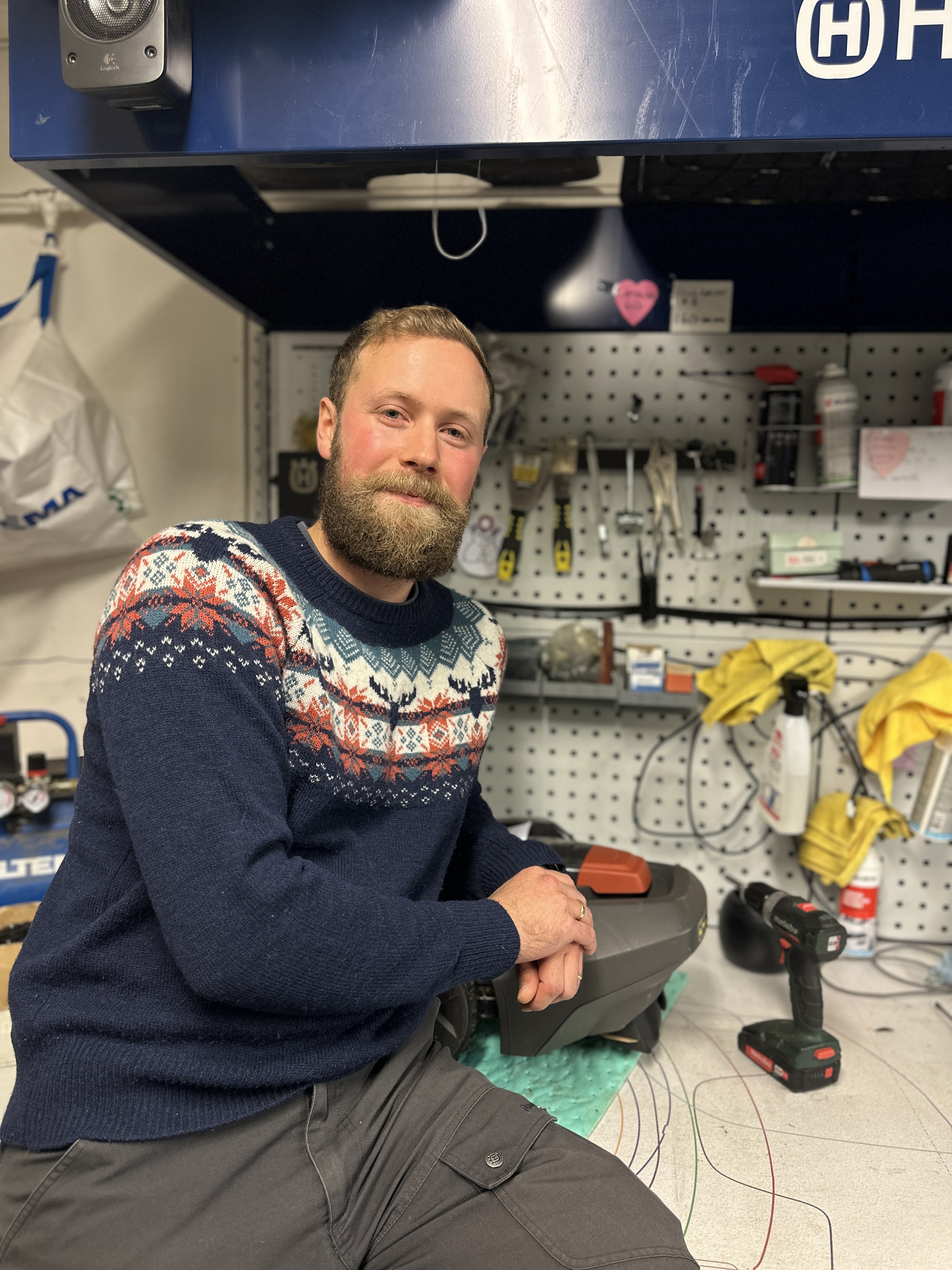 Mikael Tregren - nye daglig leder og Moses svigersønn