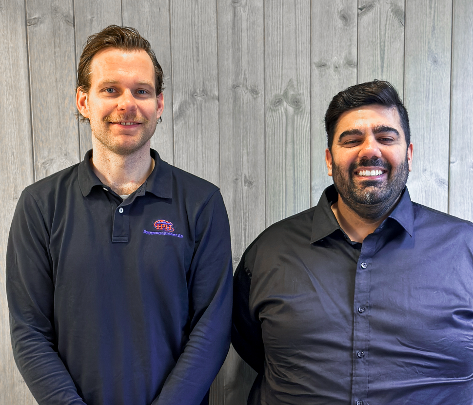 Sunil Jangra og Christer Guttormsen