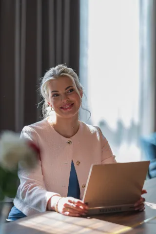 Celine Herregården - salgssjef i Aspia og Accountor Norge