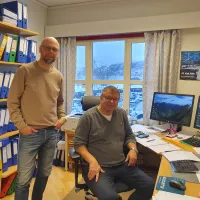 Våre to ledere for Accoutor Aurland